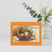 ヴィンテージ感謝祭 シーズンポストカード (スタンド正面)