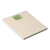 ヴィンテージ感謝祭,トルコ,巡礼少女 ノートパッド (アングル)