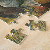 ヴィンテージ感謝祭、トルコon the Farm ジグソーパズル (側面)