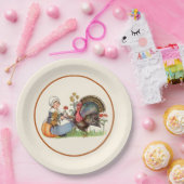 ヴィンテージ感謝祭 ペーパープレート (パーティー)