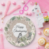 ヴィンテージ感謝祭 ペーパープレート (パーティー)