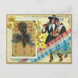 ヴィンテージ感謝祭 ポストカード