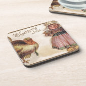 ヴィンテージ感謝祭、巡礼少女とトルコ コースター (左側)