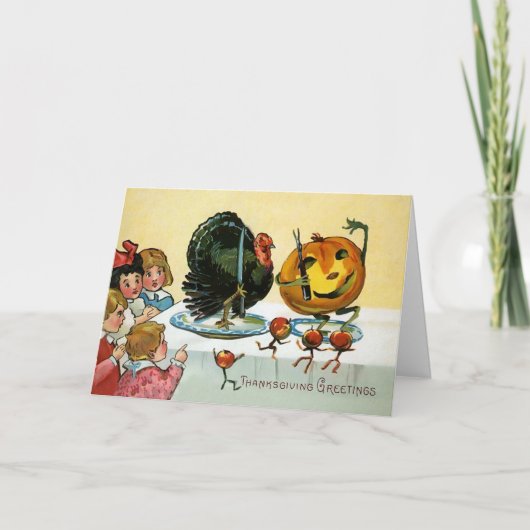 ヴィンテージ感謝表 シーズンカード (正面)