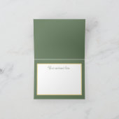 ヴィンテージ感謝詩の追加気持ち カード (内部)