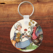 ヴィンテージ感謝 キーホルダー (正面)