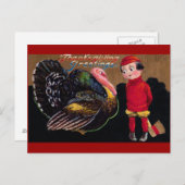 ヴィンテージ感謝 シーズンポストカード (正面/裏面)