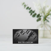 ヴィンテージ懐中時計フォトビジネスカードテンプレート 名刺 (スタンド正面)