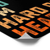 ヴィンテージ懸命ASL手話ろう阿波 ポスター (角)