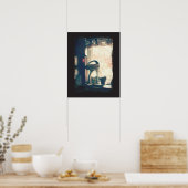 ヴィンテージ成分スタンドミキサーアンティークキッチン ポスター (キッチン)