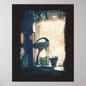 ヴィンテージ成分スタンドミキサーアンティークキッチン ポスター (正面)