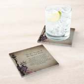 ヴィンテージ我々アメリカの歴史 ガラスコースター (アングル)