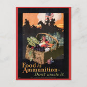 ヴィンテージ戦争はがき、ヴィンテージ戦争ポスター ポストカード (正面)