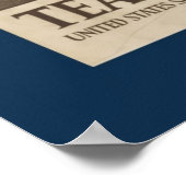 ヴィンテージ戦争チームワークポスター ポスター (角)