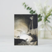 ヴィンテージ戦争世界イラストレーションはがき ポストカード (スタンド正面)