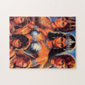 ヴィンテージ戦士クイーンズ ジグソーパズル (横)