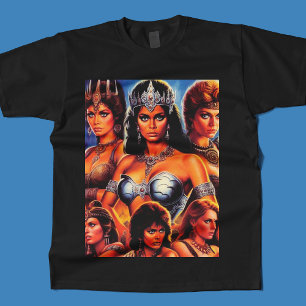 ヴィンテージ戦士クイーンズ Tシャツ
