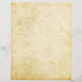 ヴィンテージ戸籍スクラップブック紙 (裏面)