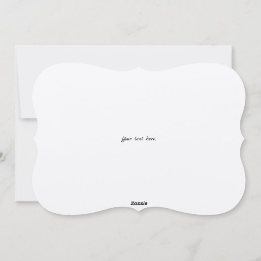 ヴィンテージ手に持って手に花バレンタイン シーズンカード (裏面)