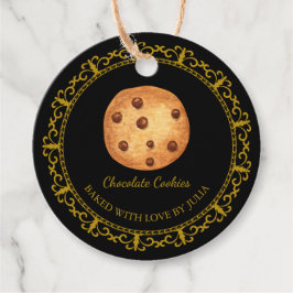 ヴィンテージ手作りクッキーつるラベル フェイバータグ