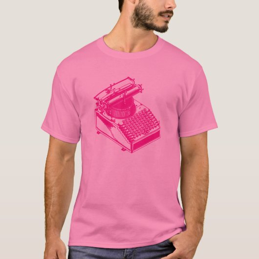ヴィンテージ手動タイプライター Tシャツ (正面)