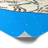 ヴィンテージ手図 – Holmes W. Merton ポスター (角)