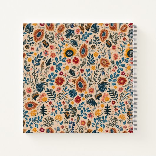 ヴィンテージ手帳 ノートブック (裏面)