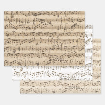 ヴィンテージ手書きシート音楽の分離ラップ