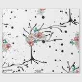 ヴィンテージ手書きシームレスなパターンのグラフィック画像 ラッピングペーパー (フラット)