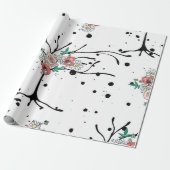 ヴィンテージ手書きシームレスなパターンのグラフィック画像 ラッピングペーパー (アンロールド)