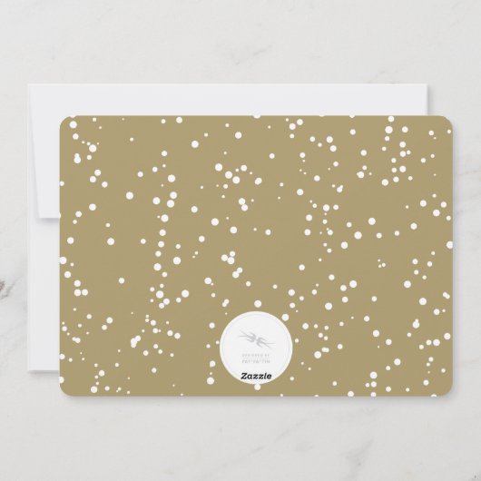 ヴィンテージ手書きスクリプトベビーの最初のノートフォト シーズンカード (裏面)