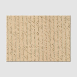 ヴィンテージ手書きスクリプト 薄葉紙