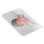 ヴィンテージ手書きベビーの最初のクリスマスフォト マグネット (右側)