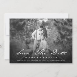 ヴィンテージ手書き入力スクリプト写真日付の保存 セーブザデート