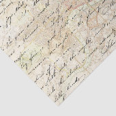 ヴィンテージ手書き文字ロンドンマップの切り離し 薄葉紙 (詳細)