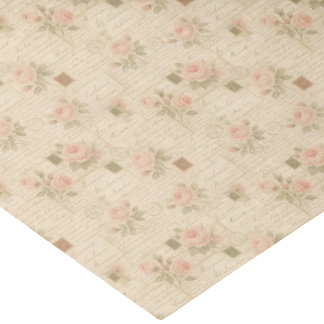 ヴィンテージ手書き文字&バラコラージュ 薄葉紙