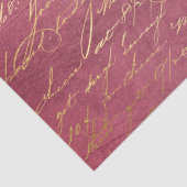 ヴィンテージ手書き文字 薄葉紙 (詳細)