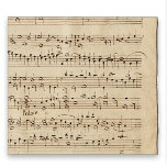 ヴィンテージ手書き楽譜（オルガン）スカーフ スカーフ<br><div class="desc">アンティーク手書きのオルガン音楽がこのシフォンのスカーフをカバー。音楽素晴らし愛好家のためのギフトアイディア。</div>