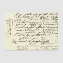 ヴィンテージ手書き  薄葉紙