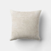 ヴィンテージ手紙マイソン装飾用クッション クッション (裏面)