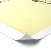 ヴィンテージ手解剖骨 ポスター (角)