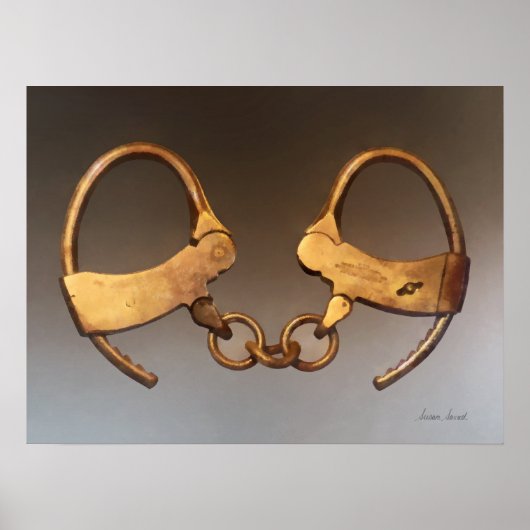 ヴィンテージ手錠 ポスター (正面)