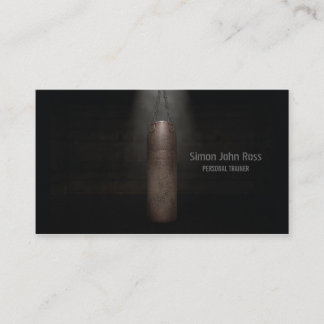 ヴィンテージ打ち抜きバッグ名刺 名刺