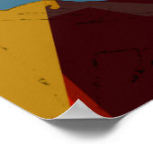 ヴィンテージ技術者の募集火星 ポスター (角)