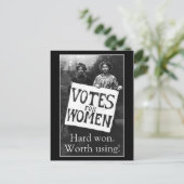 ヴィンテージ投票はがき ポストカード (スタンド正面)