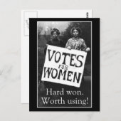 ヴィンテージ投票はがき ポストカード (正面/裏面)