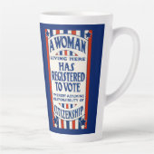 ヴィンテージ投票権支援リプリント カフェラテマグ (右)