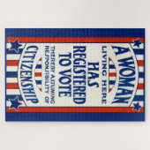 ヴィンテージ投票権支援リプリント ジグソーパズル (横)