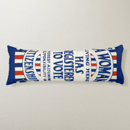 ヴィンテージ投票権支援リプリント ボディピロー