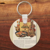 ヴィンテージ投稿Toastties広告 キーホルダー (正面)